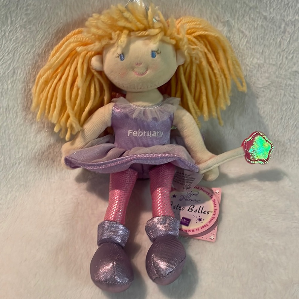 Russ Berrie Astro Belles Collectible February “Alyssa” Doll 9” NWT!